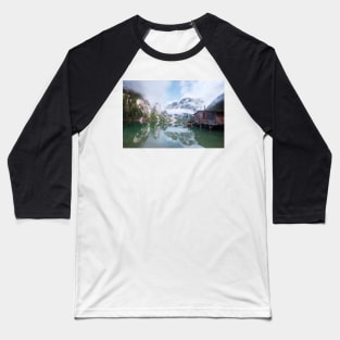 Lake Braies Baseball T-Shirt